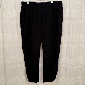Marine Layer Black Cropped Pants